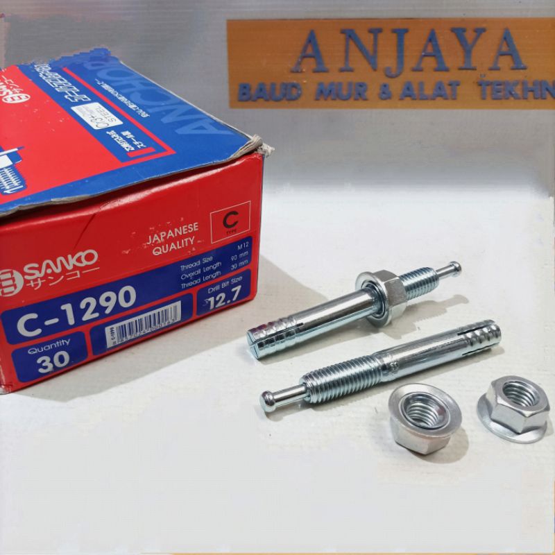 Jual Sanko High Anchor Bolt M X Angkur Ketok Satuan Shopee