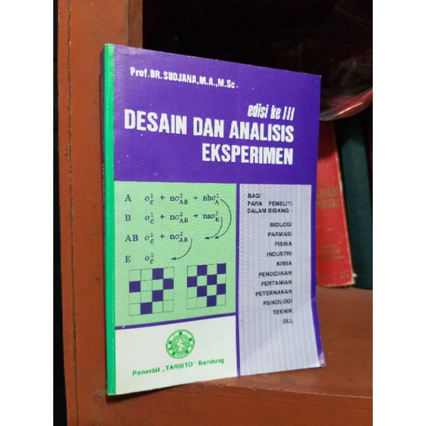 Jual DESAIN DAN ANALISIS EKSPERIMEN Shopee Indonesia