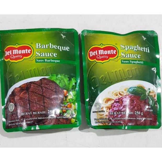 Jual Del Monte Saus Barbeque Bbq Saus Spaghetti Gram Free Bubble