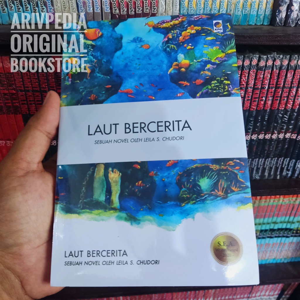 Jual Laut Bercerita Leila S Chudori Novel Segel Original Shopee