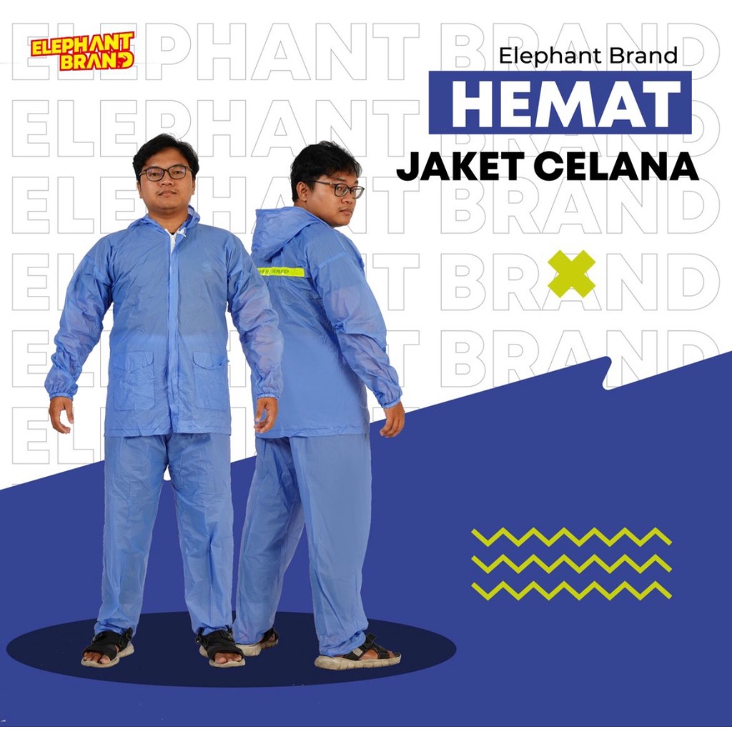 Jual Elephant Brand Hemat Jas Hujan Jaket Celana Shopee Indonesia