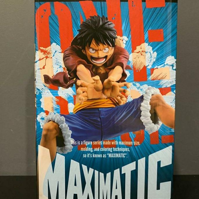 Jual One Piece Maximatic Monkey D Luffy Ii Banpresto Original Figure