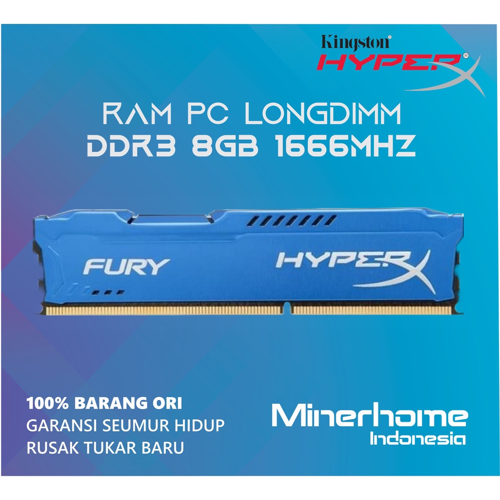 Jual Memory Ram Pc Hyper X Longdimm Ddr Gb Pc Mhz Shopee