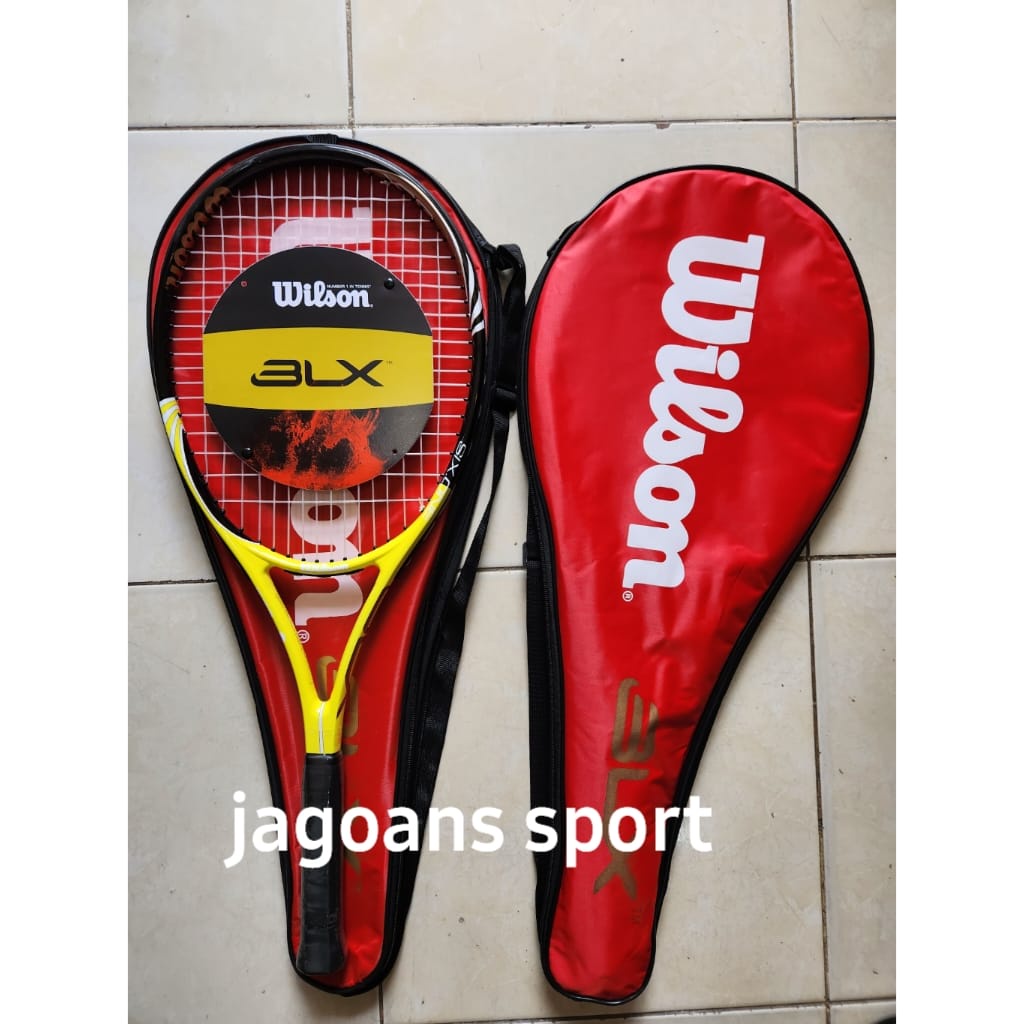 Jual RAKET TENNIS TENIS WILSON BLX SENAR Free Tas Shopee Indonesia