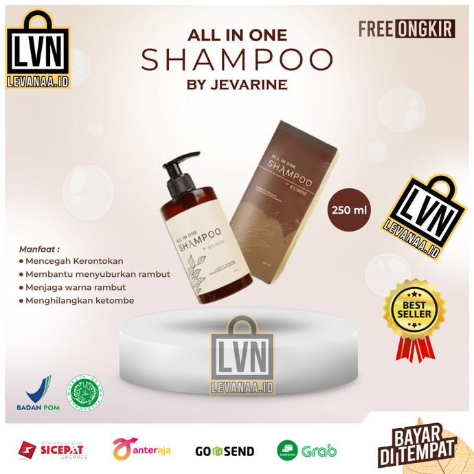 Jual Shampoo Anti Ketombe Jevarine All In One Shampo Efektif Rambut