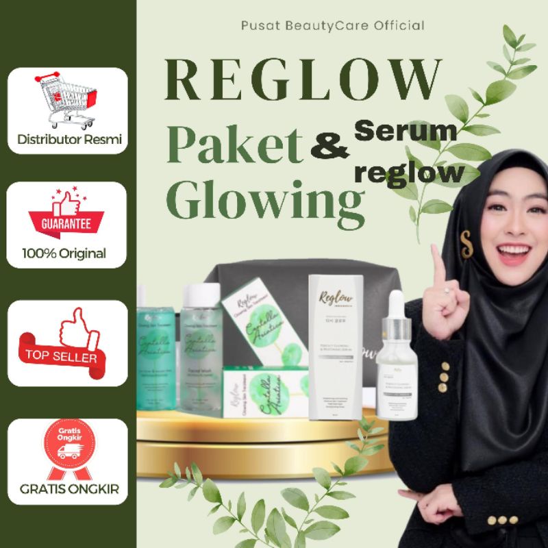 Jual Re Glow Glowing Skin Treatment Skincare Original Paket Lengkap