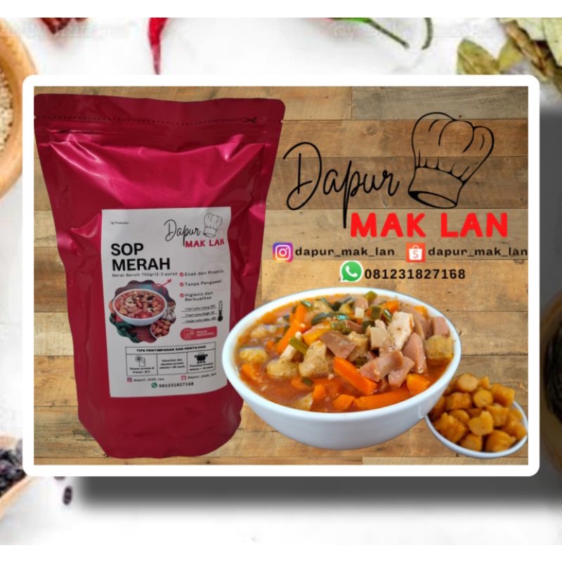 Jual Sop Merah Ala Dapur Mak Lan Shopee Indonesia