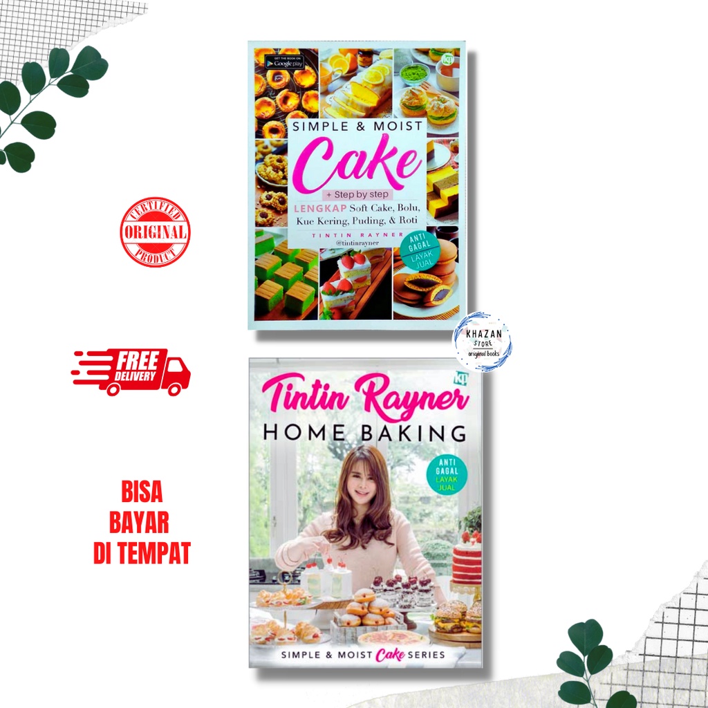 Jual Home Baking Dan Simple Moist Cake Anti Gagal Original Books Dari