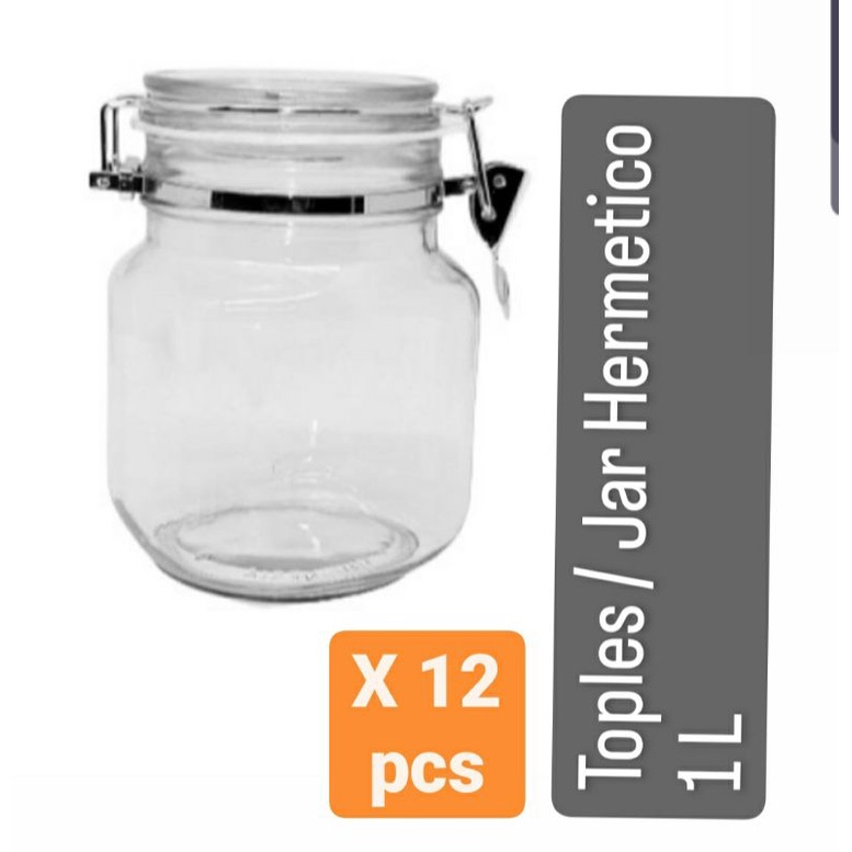 Jual Kedaung Toples Jar Hermetico L Shopee Indonesia