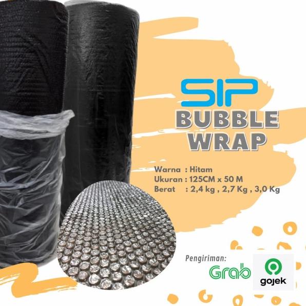 Jual Plastik Bubble Wrap Sip Cm X M Cileungsi Hitam Sip