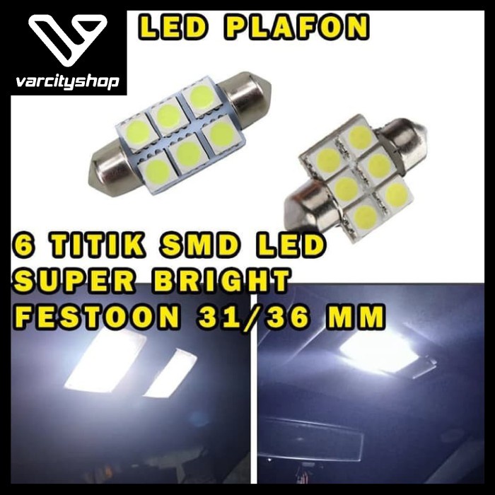 Jual Led Plafon Smd Mm Lampu Kabin Lampu Led Mobil Interior