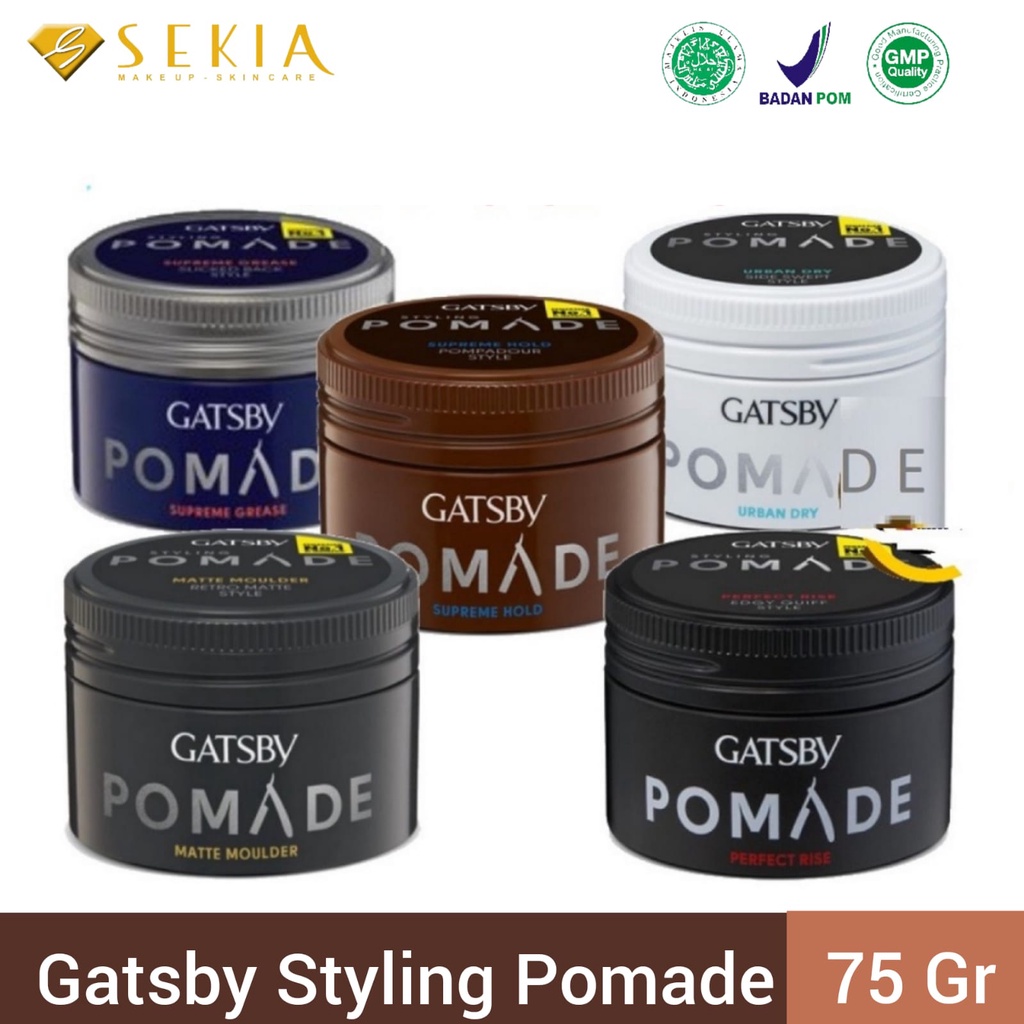 Jual GATSBY STYLING POMADE ALL VARIANT 80GR GATSBY POMADE Shopee