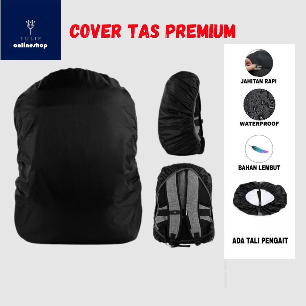 Jual Tulip Cover Tas Ransel Raincoat Pelindung Hujan Raincover Backpack