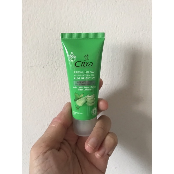 Jual Citra Fresh Glow Multifunction Gel Aloe Vera Shopee Indonesia