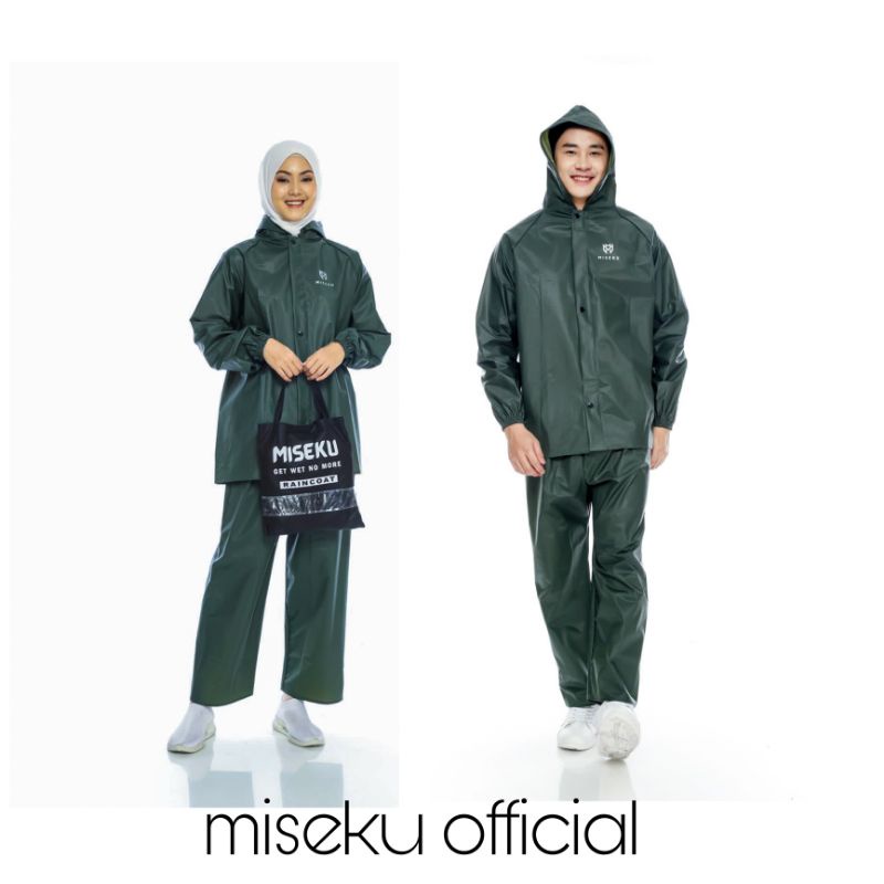 Jual RAINCOAT JAS HUJAN Dewasa Pria Dan Wanita Anti Rembes By MISEKU