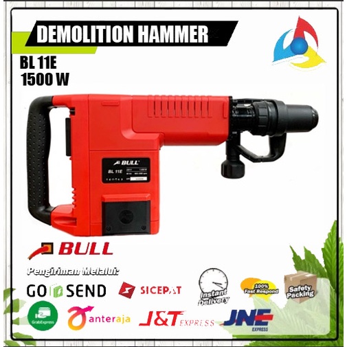 Jual Demolition Jack Hammer Bull Bl E Mesin Bobok Beton Tembok W