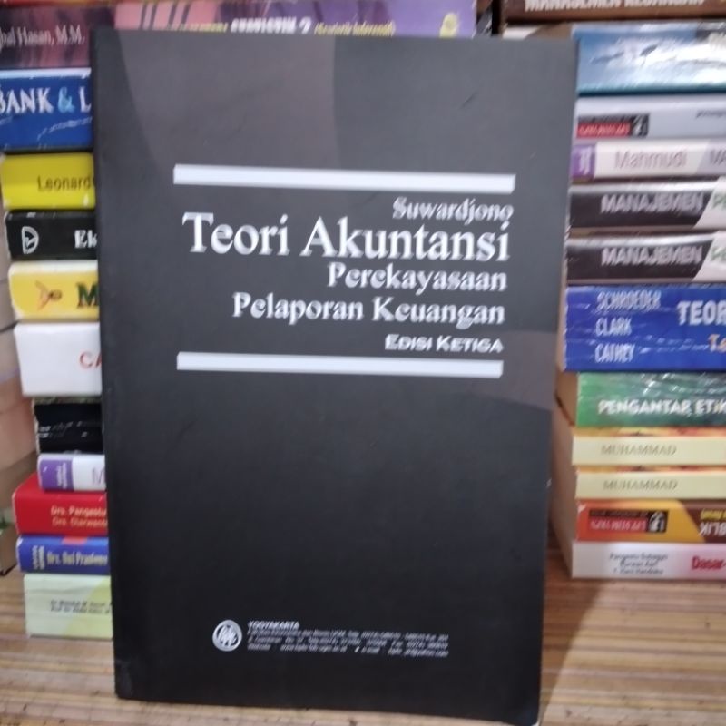 Jual Teori Akuntansi Edisi By Suwardjono Shopee Indonesia