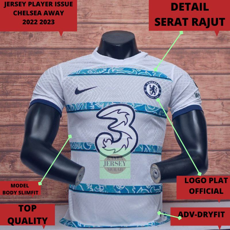 Jual Jersey Bola Player Issue Chelseaa Away Dry Fit Adv Top