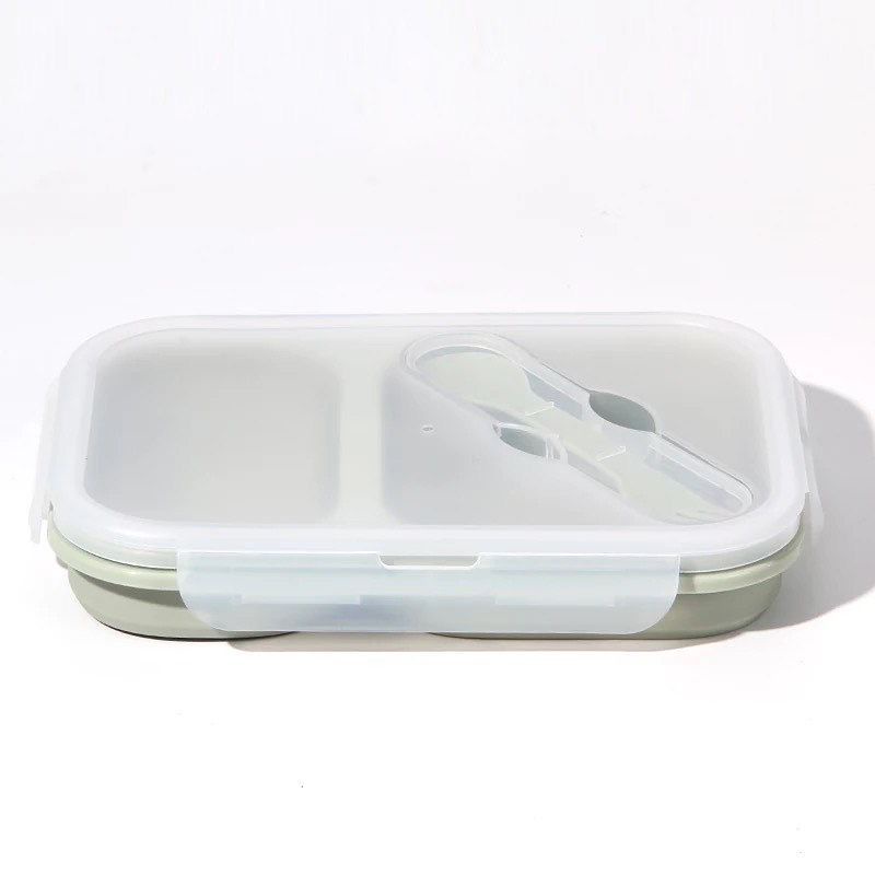 Jual Bsp Kotak Bekal Lipat Folding Lunch Box Silicone Tempat Makan