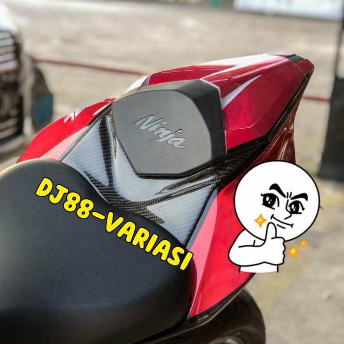 Jual Cover Sambungan Jok Carbon Zx R Body Jok Belakang Kevlar Single