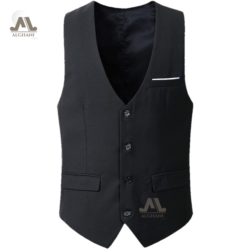 Jual Vest Formal Rompi Setelan Dalaman Jas Pria Groomsmen Wedding