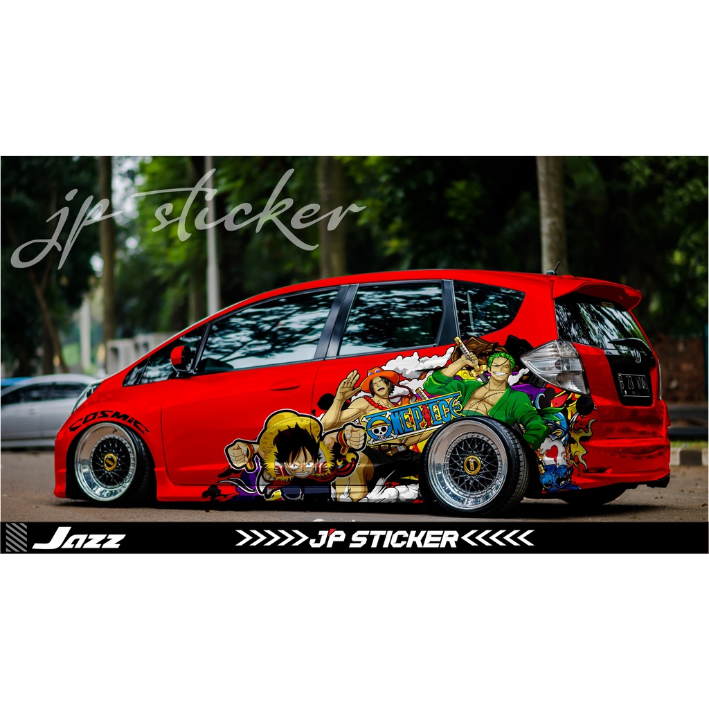 Jual Decal Sticker Striping Body Mobil Honda Jaz Stiker Mobil Honda