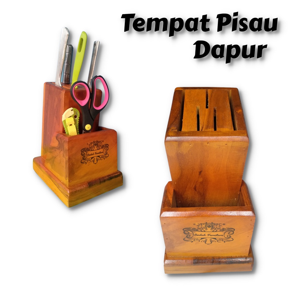 Jual Rak Pisau Gunting Rak Pisau Estetik Set Wadah Pisau Dapur Tempat