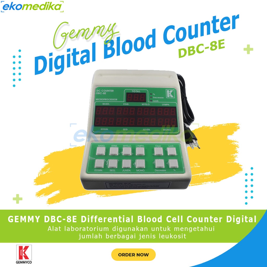 Jual Blood Cell Counter Digital Gemmy Taiwan Dbc E Digital