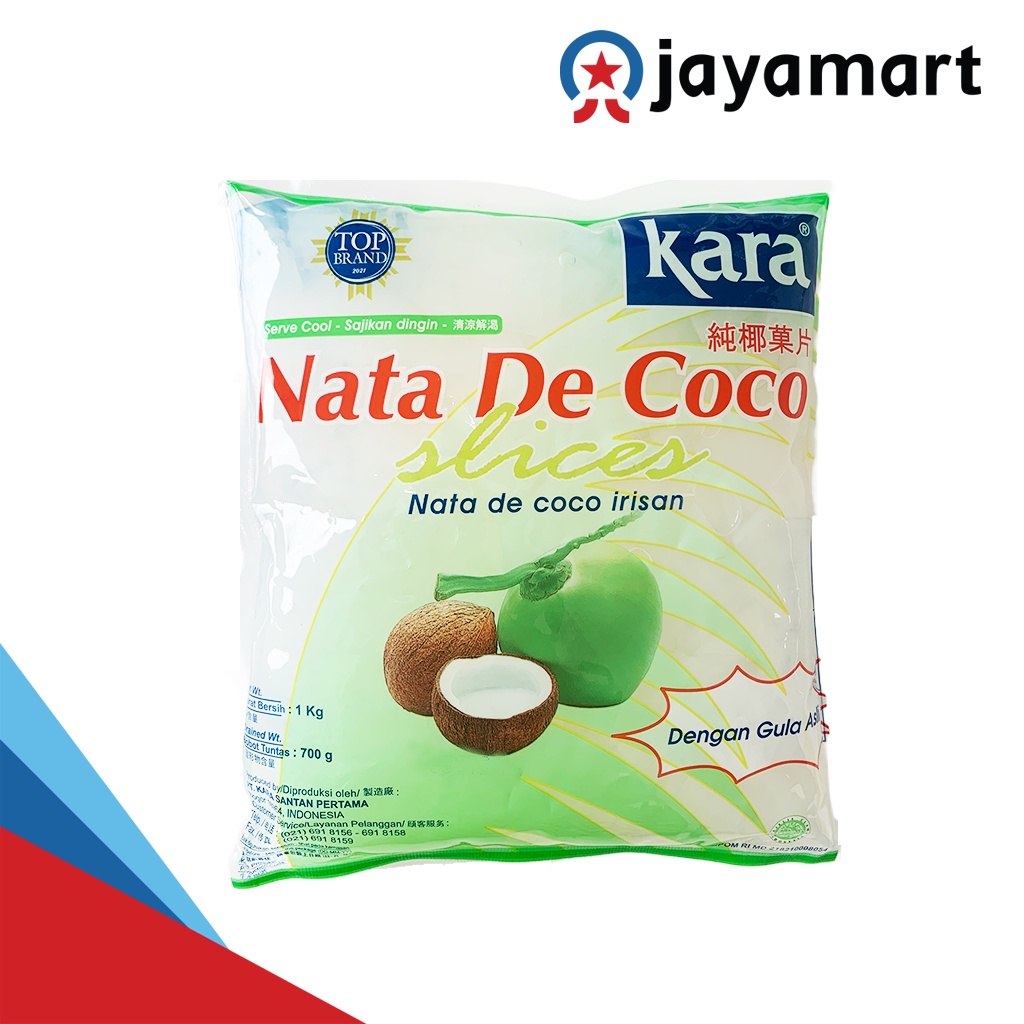 Jual Kara Nata De Coco Slice Sari Kelapa 1 Kg Shopee Indonesia