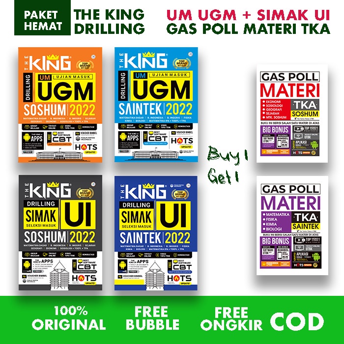 Jual Books Buku The King Drilling Um Ugm Dan Simak Ui Soshum Dan