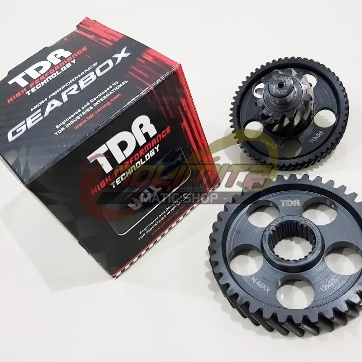 Jual Gear Box TDR Racing Ratio 33T 34T 37T Yamaha NMAX Shopee Indonesia