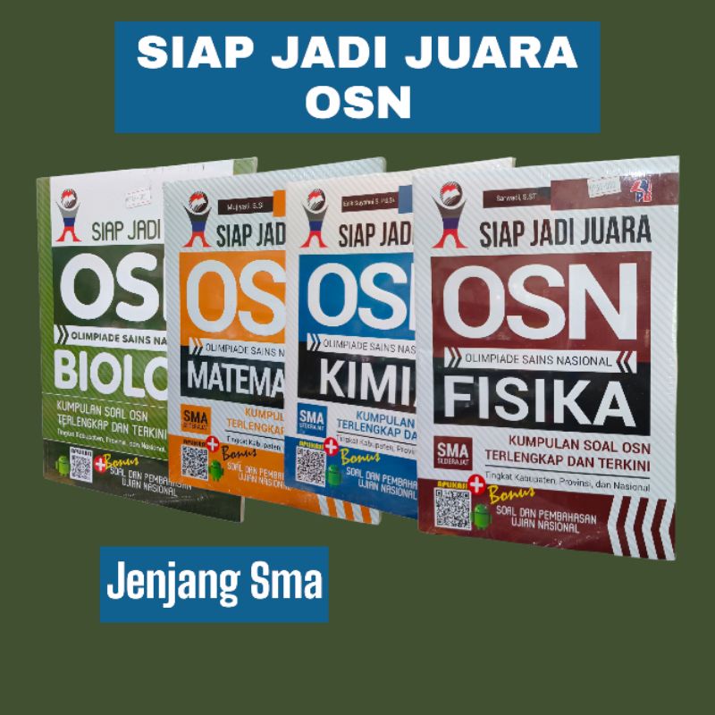 Jual Buku Siap Jadi Juara Olimpiade Sains Nasional Osn Sma Ederajat