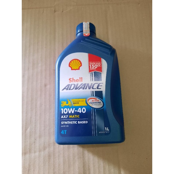 Jual Oli Pelumas Mesin Shell Advance Ax Matic W L Liter Resmi