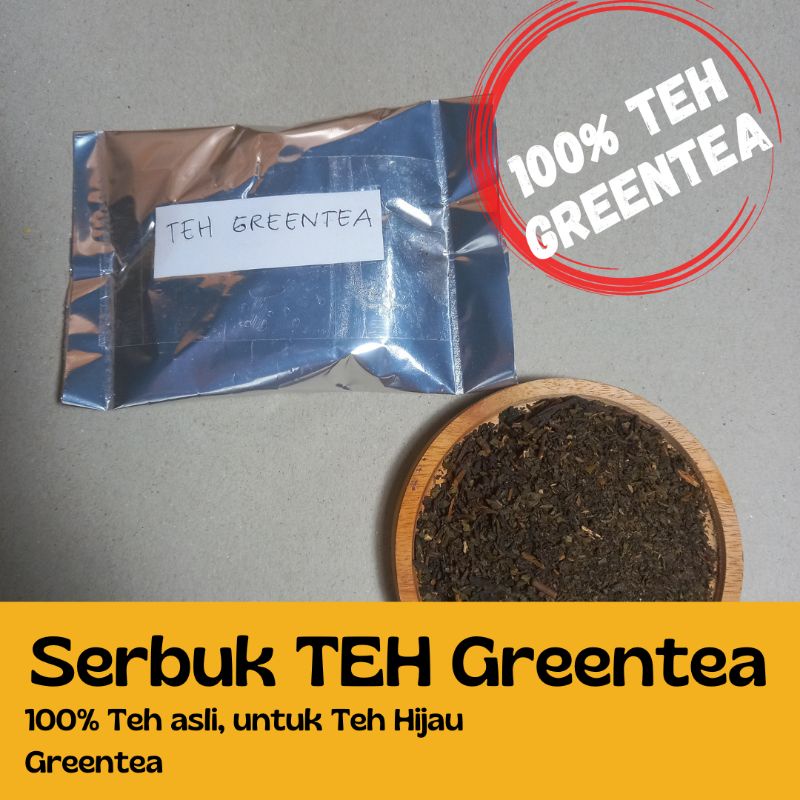 Jual Teh Greentea Matcha Teh Hihau Kemasan Hemat Gram Shopee