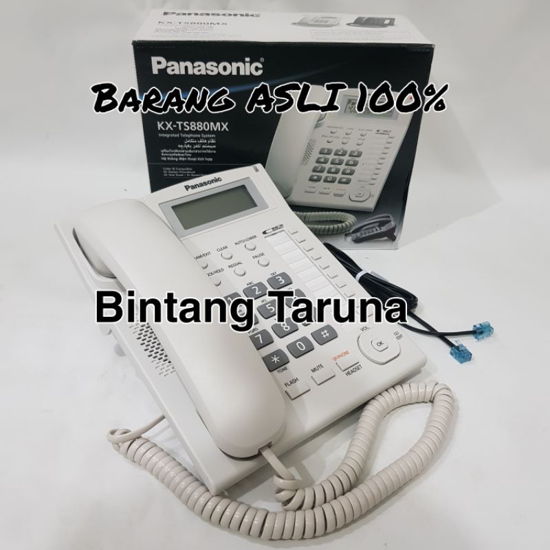 Jual Telepon Kabel Panasonic KX TS880MX Pesawat Telepon Panasonic KX