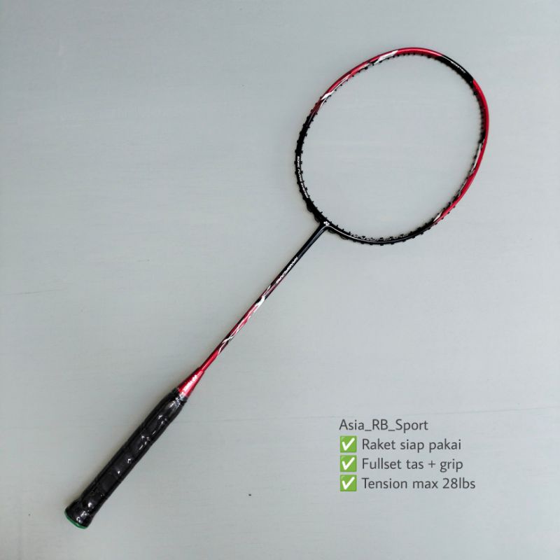 Jual Viral Raket Badminton Impor Carbonex Special Lbs Full Set Bonus