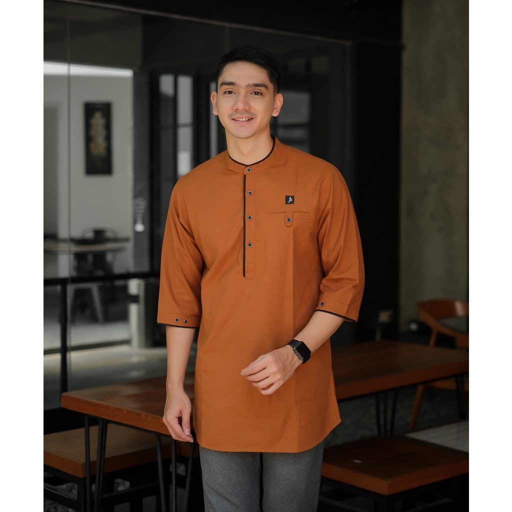 Jual Baju Muslim Pria Koko Kurta Pakistan Alanza Gus Azmy Syubbanul