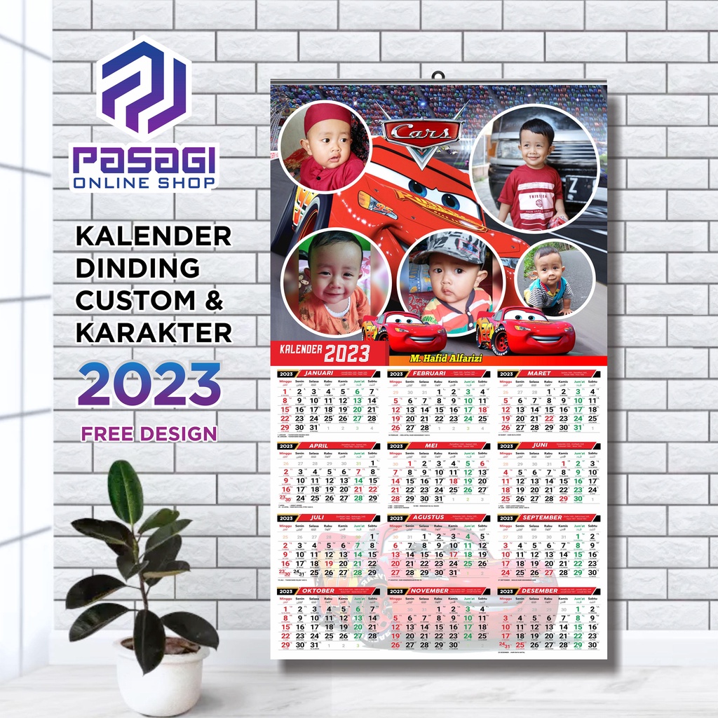 Jual Kalender Kalender Karakter Kalender Custom