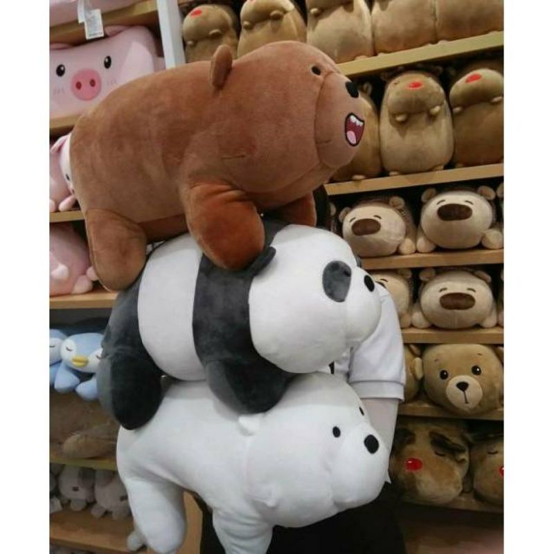 Jual MINISO WE BARE BEARS BONEKA 38CM Shopee Indonesia