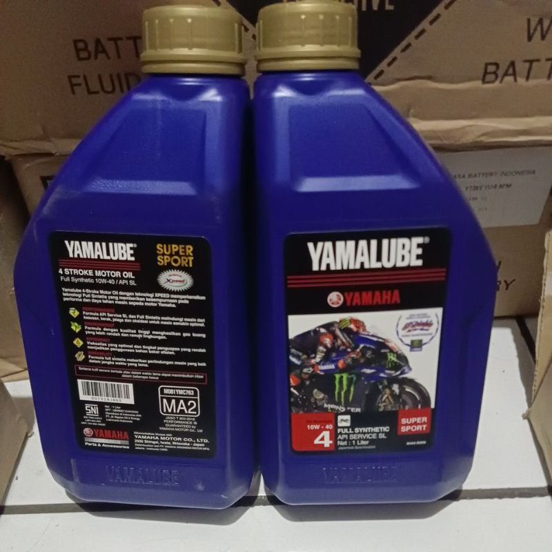 Jual OLI YAMALUBE SUPER SPORT 10W 40 1000ML ORIGINAL 100 Shopee