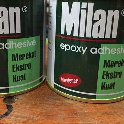 Jual Lem Epoxy Milan Komponen Resin Hardener Kemasan Kecil Shopee