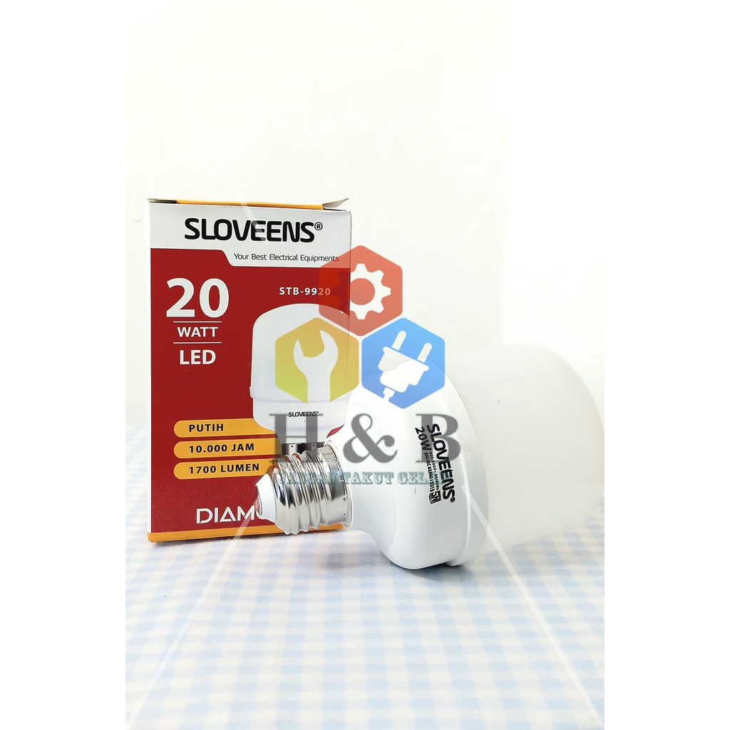 Jual Lampu Led Sloveens 20 Watt Shopee Indonesia