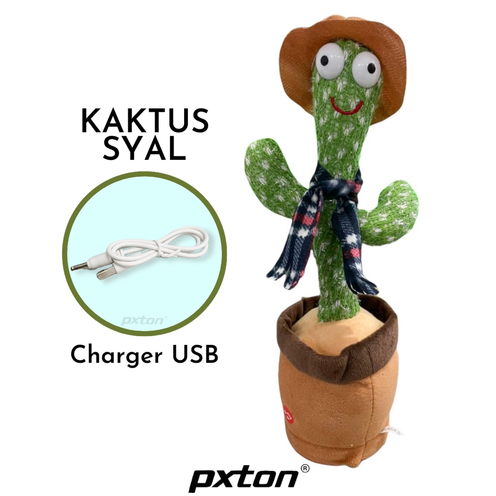 Jual PXTON Boneka Kaktus Toys Talk Boneka Bergoyang Menari Goyang