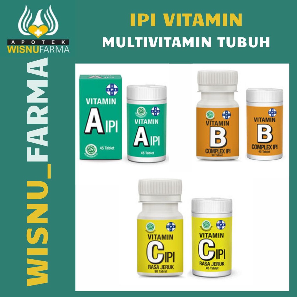 Jual VITAMIN IPI ISI 25 TABLET Shopee Indonesia