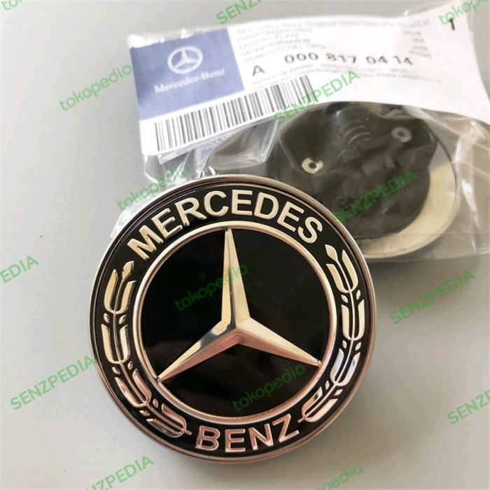 Jual LOGO BINTANG KAP MESIN MERCEDES BENZ ORIGINAL EMBLEM KAP MESIN