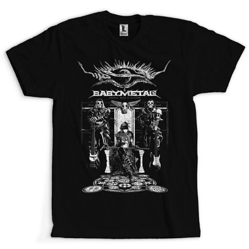 Jual KAOS BAND BABYMETAL KAOS BAND ROCK KAOS MUSIK KAOS BAND