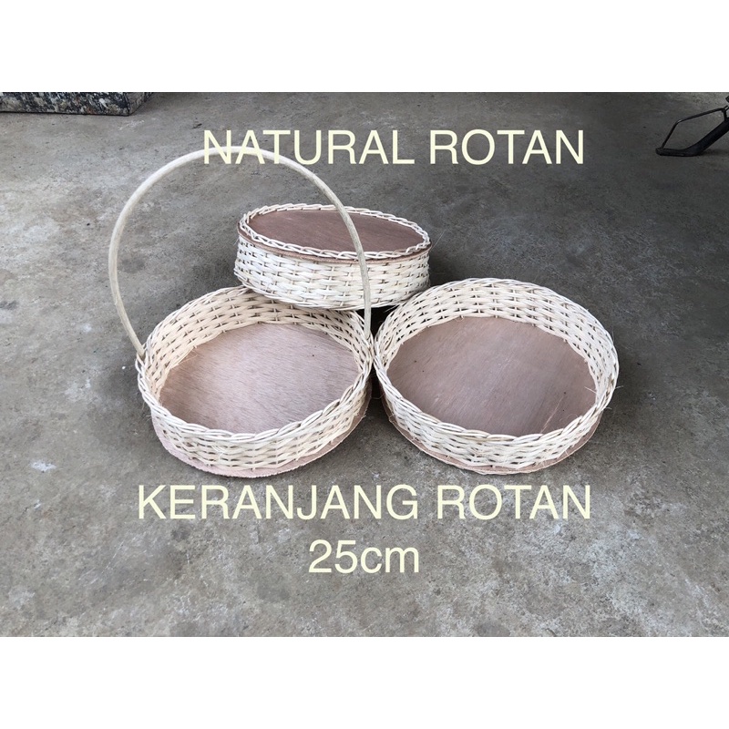 Jual Keranjang Rotan Diameter Dan Cm Shopee Indonesia