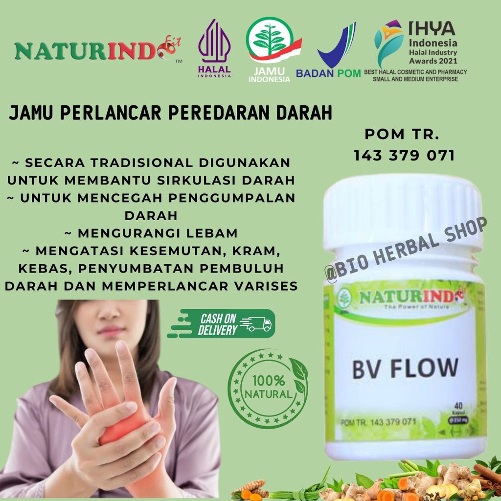 Jual Obat Kesemutan Kaki Dan Tangan BV FLOW Obat Herbal Pelancar