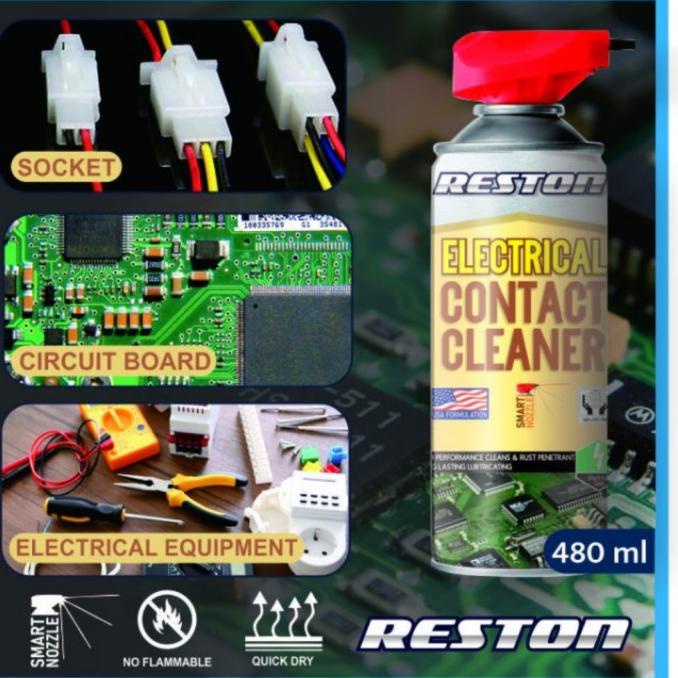 Jual Spray Pembersih Elektronik Vga Reston Electrical Contact Cleaner