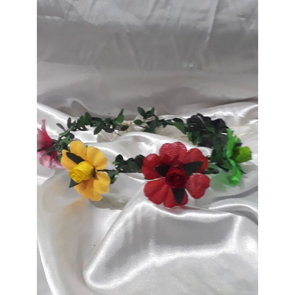 Jual FLOWER CROWN BUNGA KUNCUP SERUNI BANDO MAHKOTA BUNGA HIASAN